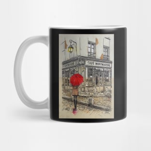 Cafe montmartre Mug